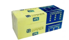 Екструдований пінополістирол SYMMER XPS жовтий 40мм